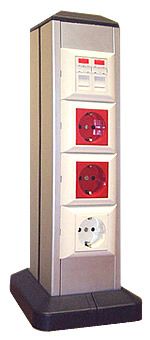 Колонна алюминиевая под суппорт (односторонняя) 350мм TR-8M/1 Ecoplast