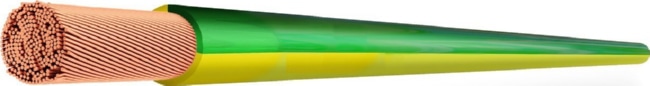 Провод ПуГВнг(А)-LS 1*25 Желто-зеленый