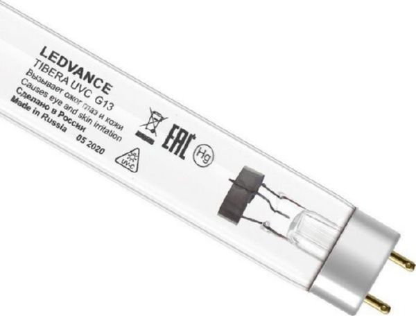 Лампа бактерицидная с УФ-С излучением TIBERA UVC T8 30W G13 LEDVANCE