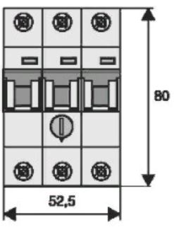 Авт. защиты эл. двигателя Z-MS-6,3/3 6,3А 3-pol