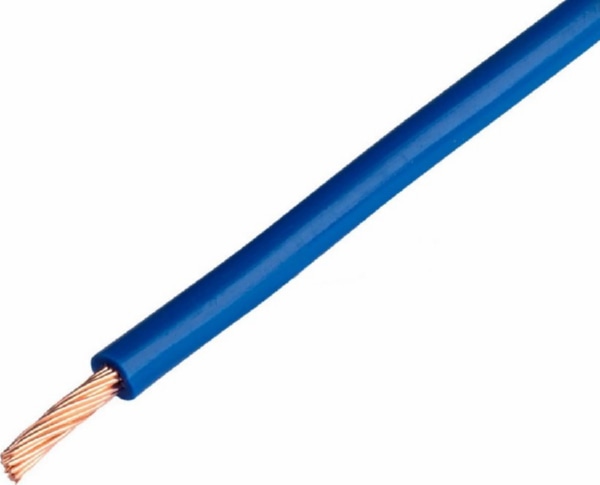 Провод LGY 1* 1,5 (ПВ3) 300/500V (H05V-K), (только бухтами,100м) СИНИЙ