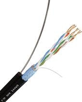 Кабель REXANT FTP 4PR 24AWG CAT5e 305м ТРОС (медь) OUTDOOR