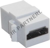 HDMI модульный гнездо. белый.