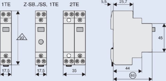 Импульсное реле Z-S48/SS
