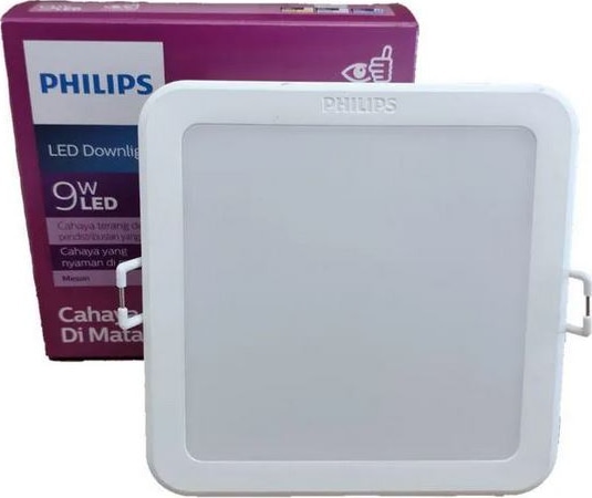 Светильник светодиодный 59451 MESON 105 9W 40K WH SQ recess  640lm