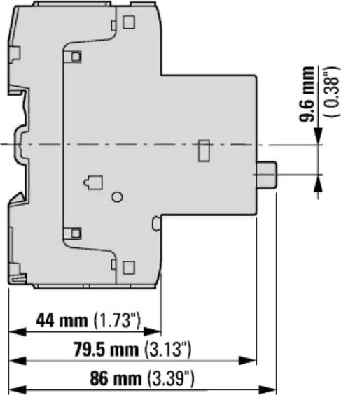 Авт. защиты эл. двигателя PKZM01-0,16 (0,1-0,16А)-3 pol