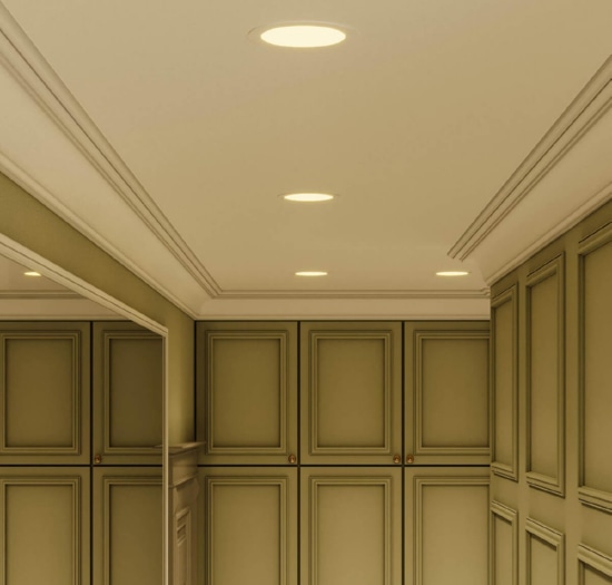 Светильник круглый LED GAUSS  9W 220V 610Lm 2700K, 
