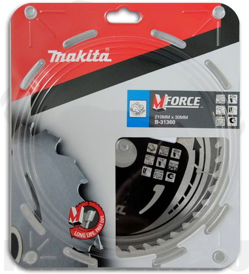 Пильный диск 210х30х2,3х40Т (B-31360) Makita