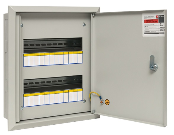 Щит встраиваемый мет. ЩРВ-24 (390х340х120) IP31 EKF