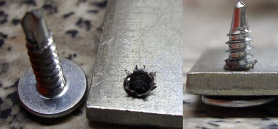 Саморез с прессшайбой со сверлом 4,2*32 (10 шт.) (Стройбат)