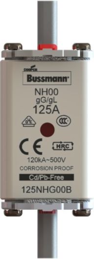 Предохранитель керам. NHG FUSE 125A 500V GG/Gl SIZE 00