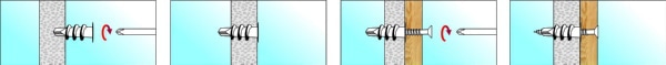 Дюбель GK пластик 13*32 (в уп.-100 шт.) PGB:00013042