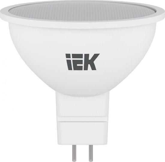 Лампа LED-MR16 eco 5Вт 230В 3000К GU5.3 450Lm  IEK