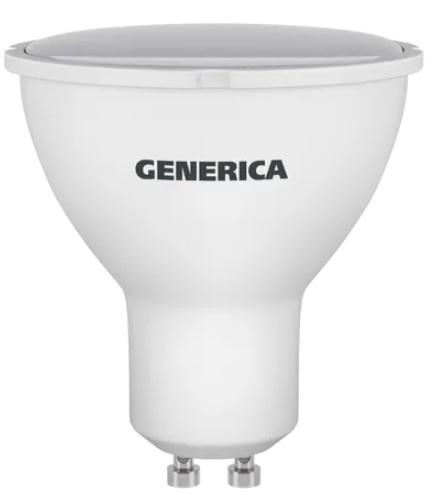 Лампа LED PAR16 софит 10Вт 230В 4000К GU10 1000Lm GENERICA