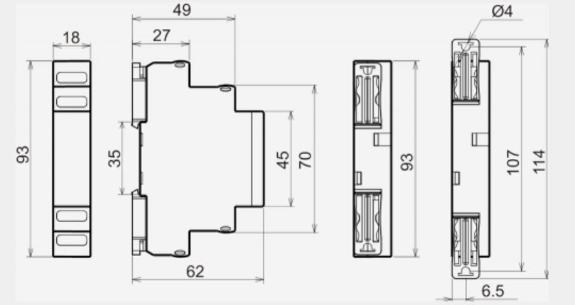 Реле<звезда-треугольник> РВП-3 AC230В 2 перекл., 16А