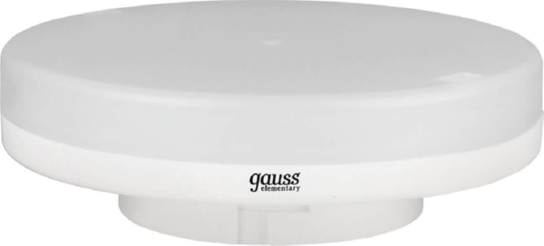 Лампа Gauss Elementary LED GX53 6W 220V 4100K 440Lm