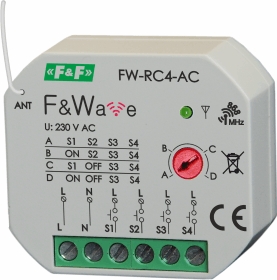 Передатчик 4 канала FW-RC4-AC до100м F&F