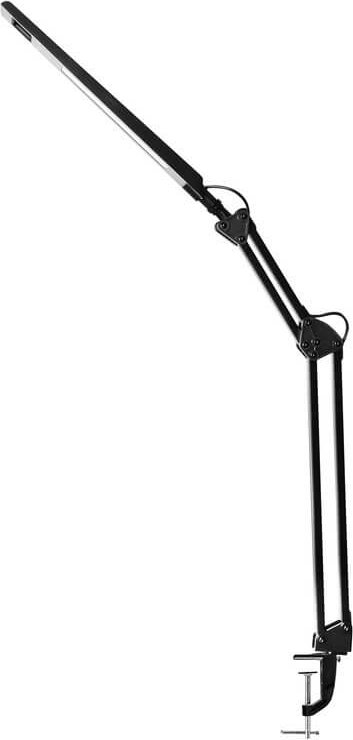 Светильник настольный Camelion KD-821  C02 черный LED (8 Вт, 230В, 2 ур.ярк,350лм, струбцина)