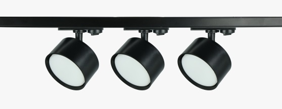 Светильник трековый 1ф. TR71-SET3-GX53-BK набор из 3х шт. под лампу GX53, шинопровод 80см черный ЭРА