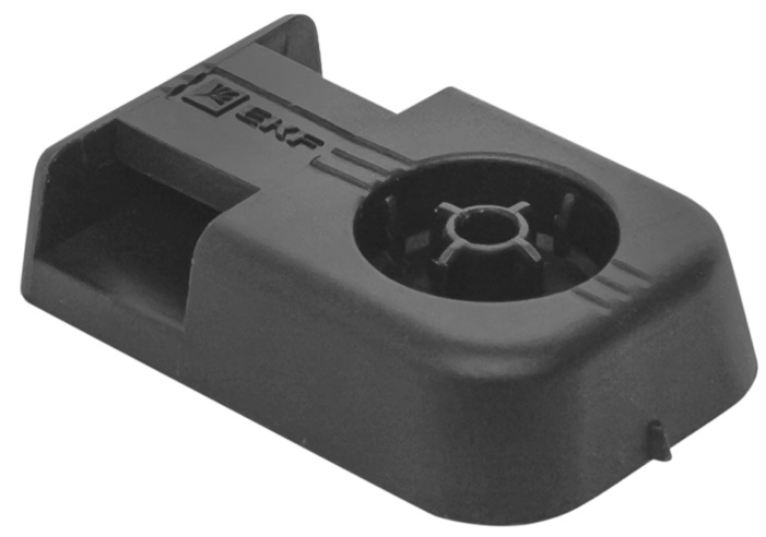 Площадка под стяжку для прямого монтажа черная (100 шт) EKF PROxima, уп