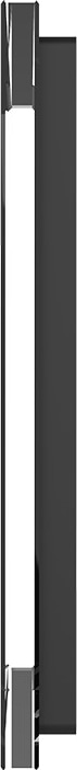 Панель 1кл сенсорного выключателя, цвет чёрный, стекло
