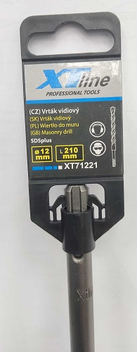 Бур по бетону 12х210мм SDS-plus XTline