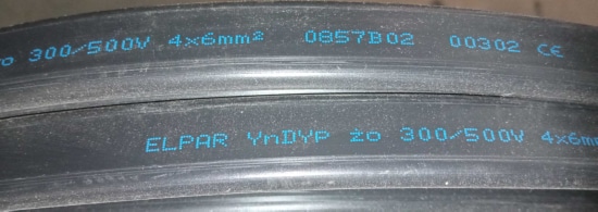 Кабель YnDYp 4*6 (ВВГнг-п)