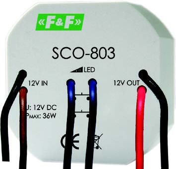 Регулятор яркости светодиодов SCO-803 F&F(12В, 36Вт)