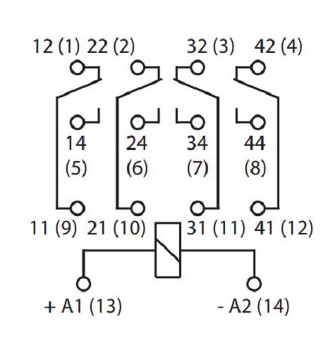 Реле ERM4-012DCL