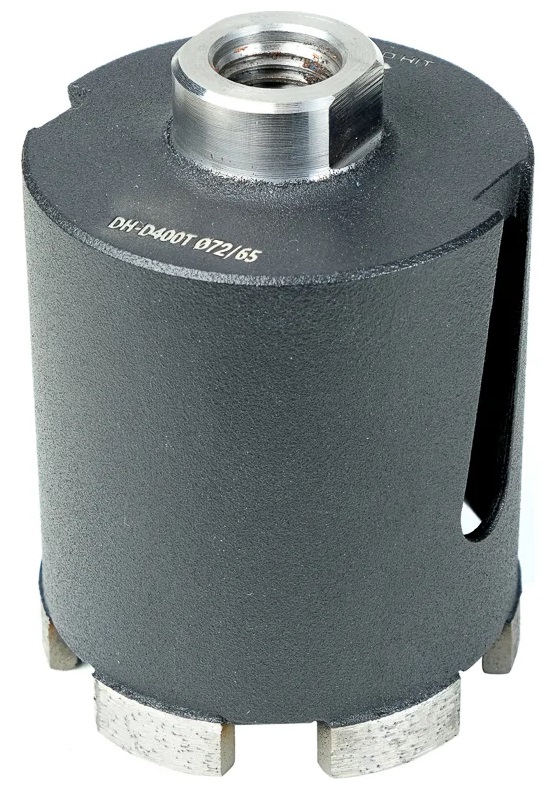 Коронка алмазная по бетону 72/65 мм М16 DH-D 400T 6 LSP