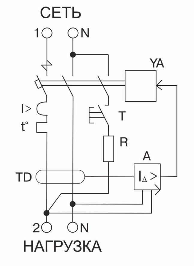 АВДТ32 C10/2/0.03 30mA, тип AC, 4,5kA GENERICA