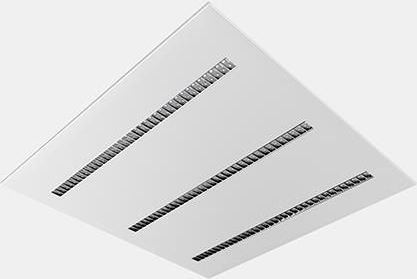 Светильник MODERNA 1197.LED 830 5300lm 47W RAL9016, 