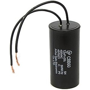 Конденсатор CBB60 12uF 450V WIRE (SAIFU)