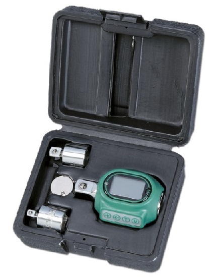 Динамометр. ключ электрон.20-200Nm + адаптеры 1/4“, 3/8“ / Honiton