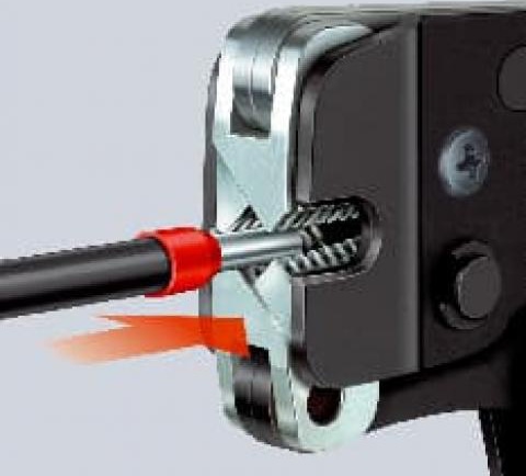 Инструмент для обжима контактных гильз 0,08 - 10 мм