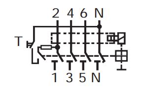 УЗО EFI-P4 AC 25/0.1 (3+N)