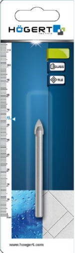 Сверло для стекла и керамической плитки 10,0 мм HOEGERT