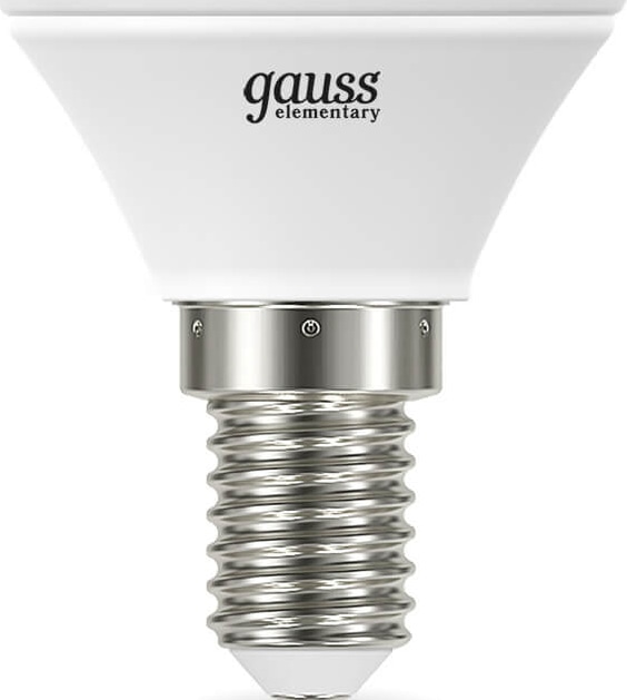 Лампа Gauss Elementary LED Шар 8W 220V E14  2700/3000К 520Lm