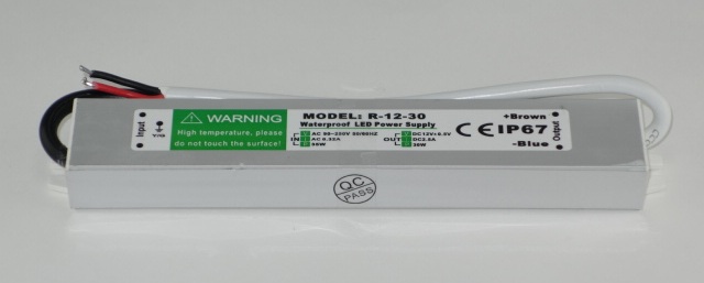 Блок питания IP66 30W AC220V/DC12V GAUSS