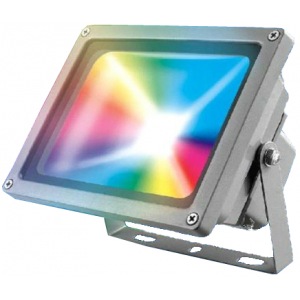 Прожектор светодиодный ULF-S01-50W/RGB/RC IP65 с пультом ДУ