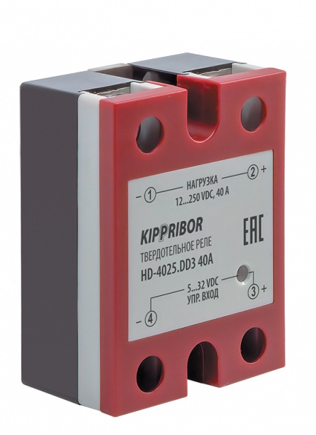 Реле твердотельное 1-ф, тип HDD, 80 А HDH-8044.ZD3
