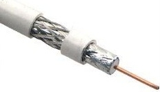 Кабель коаксиальный RG6/60, имп. БЕЛЫЙ (бухтами по 305м)