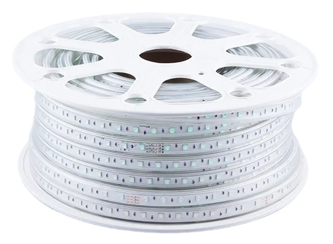 Лента LED 5050 RGB 11Вт/м 60LED/м 220В 50м IP65 FERON
