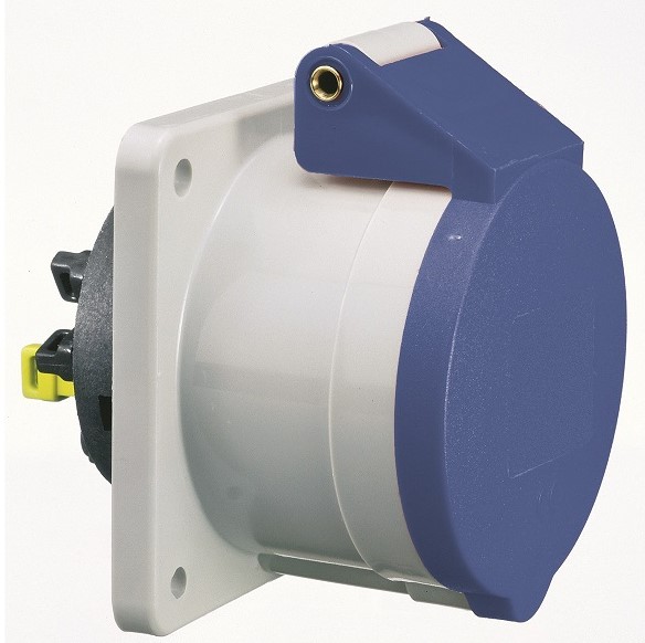 Розетка встраиваемая 16А 3п (2Р+РЕ) 313, IP44, 230В QC BALS