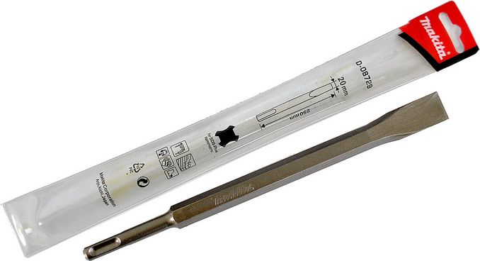 Плоское долото 20-250 SDS+ (D-08729) Makita