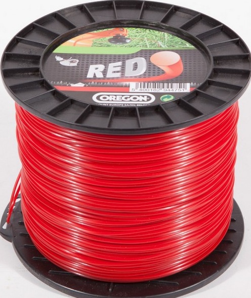 Леска нейлоновая RED TWISTED красная 2,4х352м OREGON (580006R)