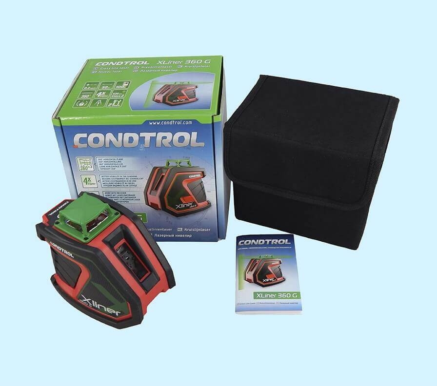 Лазерный нивелир Condtrol XLiner 360 G