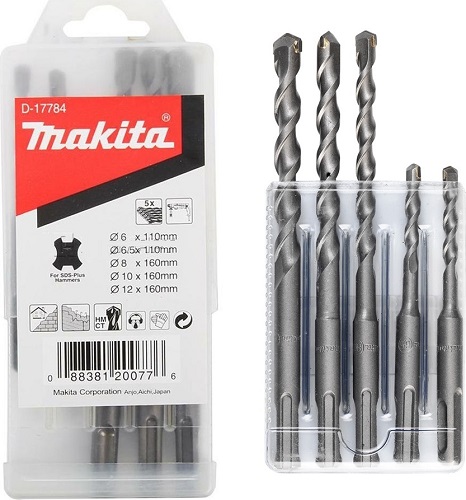 Набор буров SDS-PLUS 5шт (D-17784) Makita