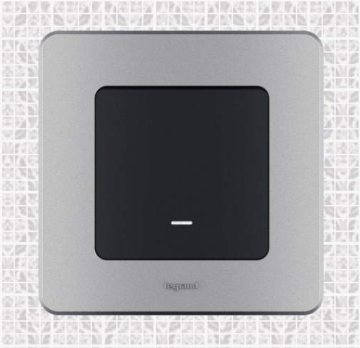 Рамка 1-я Алюминий INSPIRIA LEGRAND