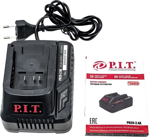 Зарядное устройство OnePower PH20-2.4A (6-21В, 52Вт, для всех АКБ системы OnePower) P.I.T.